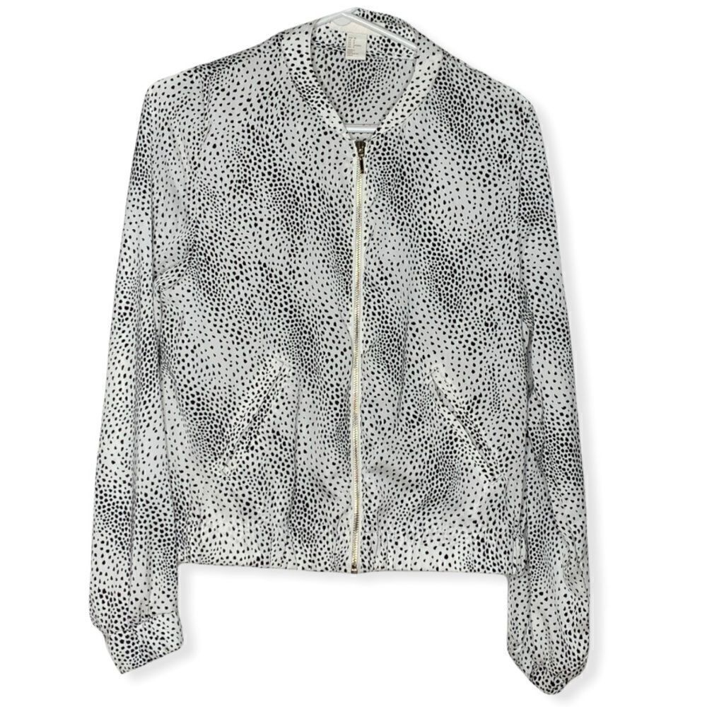 H&M Satin Bomber